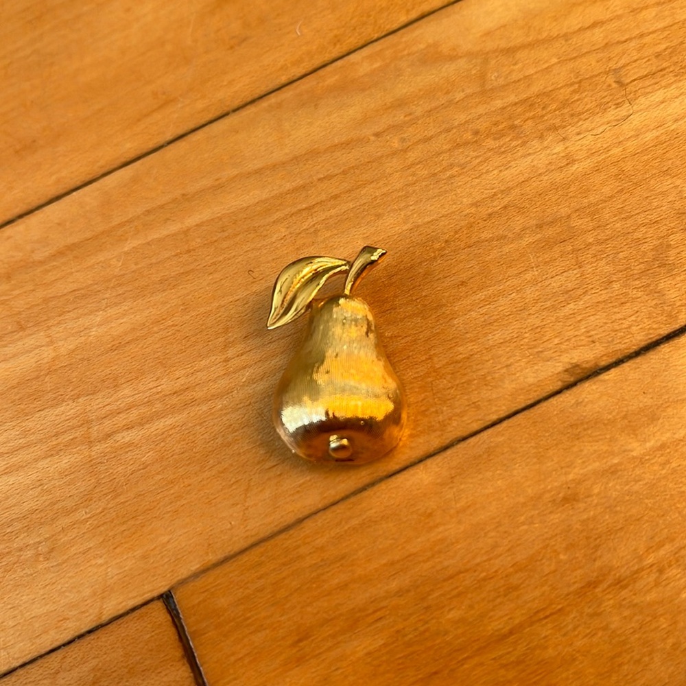 Trifari Pear Brooch